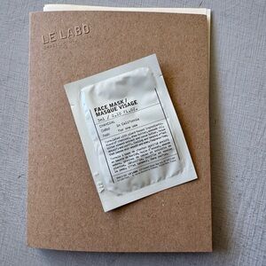 NWT Le Labo Face Mask in Charcoal 3ml